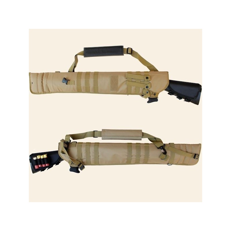 Carquois fusil à pompe Tactical Tan Breacher's Shotgun holster L